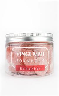 Vingummi Bornholm med Rabarber (Laktosefri & Glutenfri) 125 g  
